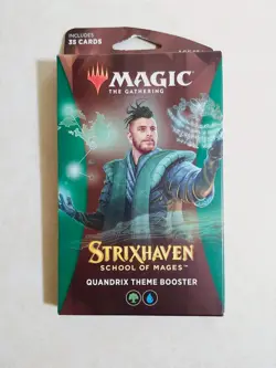 Magic the Gathering: Strixhaven School of Mages - Quandrix Theme Booster - Image 1