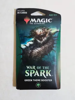 Magic the Gathering: War Of The Spark - Green Theme Booster - Image 1