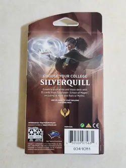 Magic the Gathering: Strixhaven School of Mages - Silverquill Theme Booster - Image 2