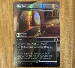 Bag End, M 0396, NM Serialized 011/100, MTG Lord of the Rings, LotR, LTC, Serial - Image 1