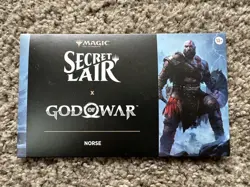 Magic The Gathering Secret Lair God of War Norse Non-Foil - Image 1