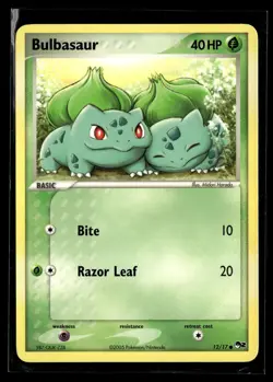 Bulbasaur 12/17 POP Series 2 Common Pokemon - Image 1