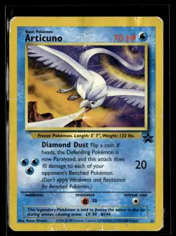 Articuno 22 Wizards Black Star Promos Promo Pokemon - Image 1