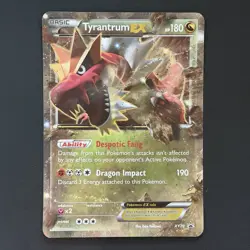 Tyrantrum EX XY70 Black Star Promo Pokemon Jumbo Card - Image 1