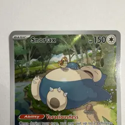 The Pokemon Company Snorlax Holo Promo EN SV: Scarlet & Violet #051 150 HP - Image 3