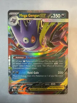 Mega Gengar Ex - 056/094 - Double Rare - Phantasmal Flames - Pokemon - NM - Image 1