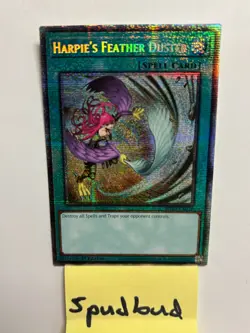 Harpie's Feather Duster Starlight Rare MP25-EN016 NM 1st Ed Yu-Gi-Oh! - Image 1