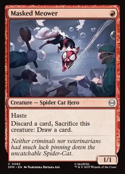 PRESALE Masked Meower SPM NM MTG - Image 1