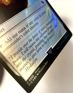 MTG Arcane Signet (Surge Foil) Commander: Final Fantasy 0335 FFXIV NM - Image 2