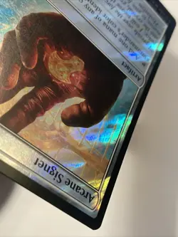 MTG Arcane Signet (Surge Foil) Commander: Final Fantasy 0335 FFXIV NM - Image 5