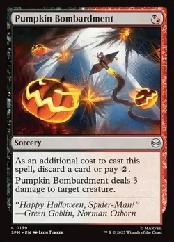 PRESALE Pumpkin Bombardment SPM NM MTG - Image 1