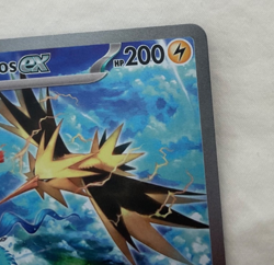 Pokemon TCG Zapdos ex #202/165 Sv: Scarlet & Violet 151 Holo - Image 2