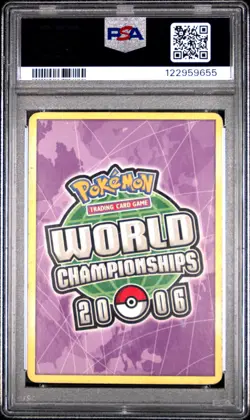 2006 POKEMON WORLD CHAMPIONSHIPS PROMO B-L-S #105 LATIAS-GOLD STAR PSA 1 - Image 2