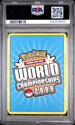 2008 POKEMON WORLD CHAMPIONSHIPS PROMO PSYCHIC LOCK #101 JOLTEON-GOLD STAR PSA 8 - Image 2