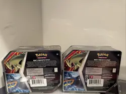 Pokemon TCG Empoleon Collector Tin and Tyranitar with Pokemon Cards - Image 2