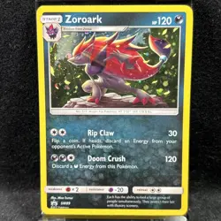 Zoroark SM89 - Holo PROMO Cosmos Holo Sun Moon Pokemon TCG - Image 1