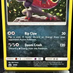 Zoroark SM89 - Holo PROMO Cosmos Holo Sun Moon Pokemon TCG - Image 2