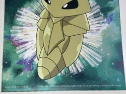 Vintage Pokemon 1999 Kakuna Nintendo Sticker New! - Image 2