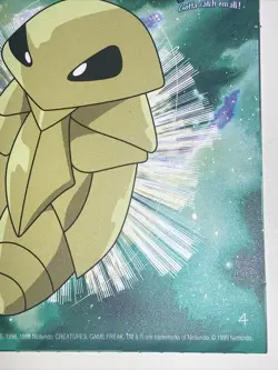 Vintage Pokemon 1999 Kakuna Nintendo Sticker New! - Image 3