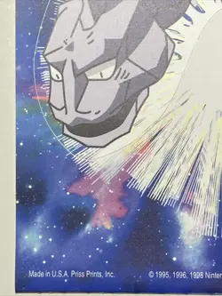 Vintage Pokemon 1999 Onix Nintendo Sticker New! Gotta catch 'em all! - Image 2