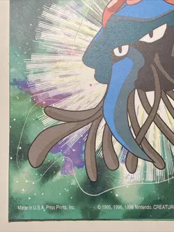 Vintage Pokemon 1999 Tentacruel Nintendo Sticker New! Gotta catch 'em all! - Image 2