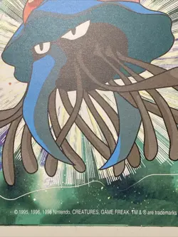 Vintage Pokemon 1999 Tentacruel Nintendo Sticker New! Gotta catch 'em all! - Image 3