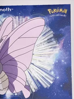 Vintage Pokemon 1999 Venomoth Nintendo Sticker New! - Image 4