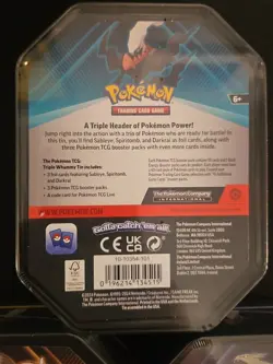 Tyranitar Slaking Darkrai Triple Whammy Tin Set of 3 Factory Sealed Pokemon - Image 3