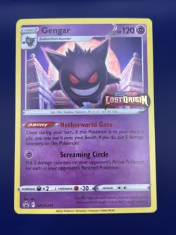 Gengar Prerelease SWSH241 Sword & Shield Lost Origin Promo Pokemon TCG - NM - Image 1