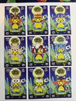 2025 POKEMON HALLOWEEN Collectoons Pikachu Poncho Costume Lot 1 Non Tcg - Image 1