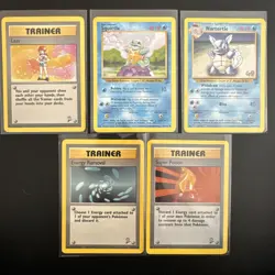 Pokemon Base Set 2 Vintage WOTC Cards Bundle - Image 1