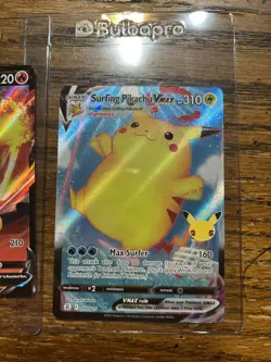 Pokemon Lot of 3 Trading Cards Max Discharge Blaze Kick Max Surfer - Image 4