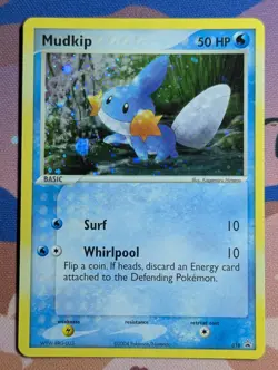 Mudkip Cosmos Holo 018 Pokemon 2004 EX Deck Tins Black Star Promo - Image 1
