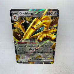 Gholdengo ex 139/182 Double Rare Paradox Rift Pokemon Holo Near Mint - Image 1