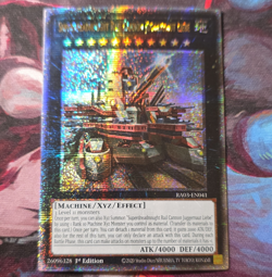 Yu-Gi-Oh! Konami Superdreadnought Rail Cannon Juggernaut Liebe RA03-EN041 - Image 1