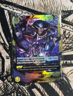 Marshall.D.Teach Secret Rare (OP16-119) | OP16 - The Time of Battle | ENGLISH - Image 1
