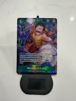 IN HAND! Monkey D Luffy Alt Art OP16-034 One Piece Time of Battle ENGLISH - Image 1