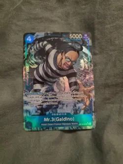 IN HAND! Mr.3 (Galdino) Alt Art OP16-056 One Piece Time of Battle ENGLISH - Image 1