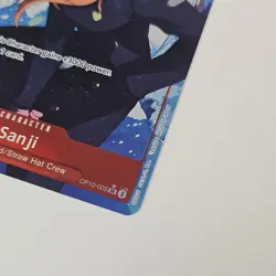 One Piece Sanji Royal Blood #OP10-005 SR NM Full Art 3000 Special 3 Punk Hazard - Image 2