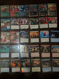 MTG Marvel Spider-Man 31 Card Rare Mythic Lot Borderless Extended Art Foil(Lot4) - Image 1