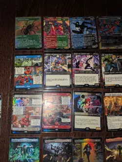 MTG Marvel Spider-Man 31 Card Rare Mythic Lot Borderless Extended Art Foil(Lot4) - Image 2
