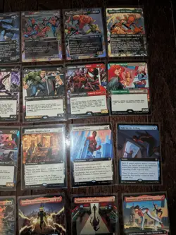 MTG Marvel Spider-Man 31 Card Rare Mythic Lot Borderless Extended Art Foil(Lot4) - Image 3