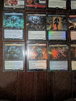MTG Marvel Spider-Man 31 Card Rare Mythic Lot Borderless Extended Art Foil(Lot4) - Image 4