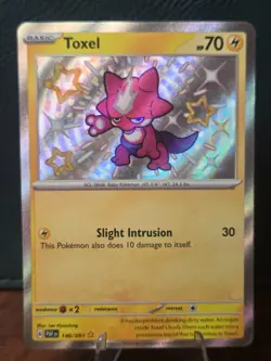 Toxel (Shiny) - SV: Paldean Fates - Pokemon Card - LP/NM - Image 1