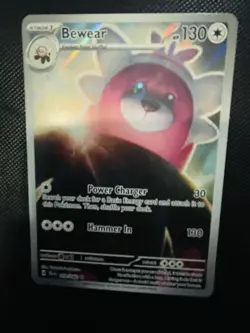 Bewear Shrouded Fable Holo Illustration Rare Card 079/064 Near Mint Condition - Image 3