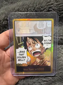 DON!! Card (Luffy) (Gold) - Adventure on Kami's Island (OP15-EB04) - Image 4
