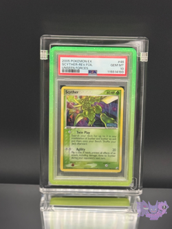 *POP 21* Pokemon Scyther EX Unseen Forces Reverse Holo #46 PSA 10 Gem Mint - Image 1