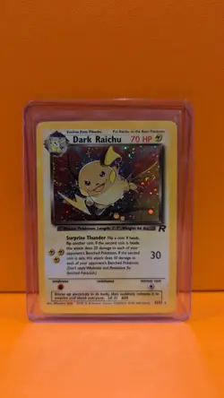 DARK RAICHU - 83/82 - Team Rocket - Holo - Pokemon Card - EXC / NEAR MINT - Image 1