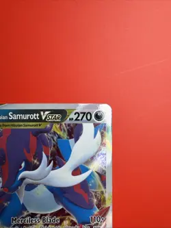 Hisuian Samurott VSTAR 102/189 Astral Radiance Ultra Rare Pokemon TCG Card NM - Image 4
