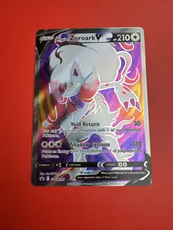 Hisuian Zoroark V SWSH297 Full Art Holo Ultra Rare Promo Pokemon Card #SWSH297 - Image 1
